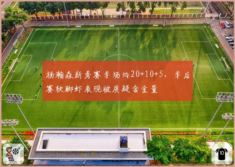 杨瀚森新秀赛季场均20+10+5，季后赛软脚虾表现被质疑含金量
