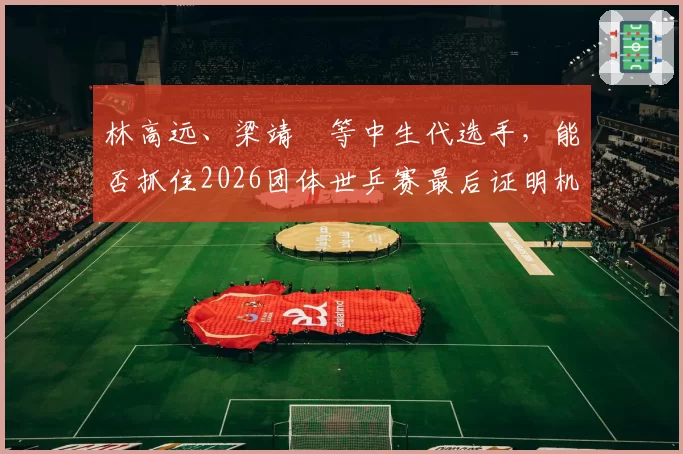 林高远、梁靖崑等中生代选手，能否抓住2026团体世乒赛最后证明机会？