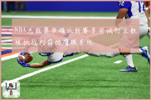 NBA总裁萧华确认新赛季将试行主教练挑战判罚的鹰眼系统